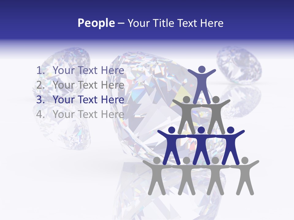 Luxury Colour Reflection PowerPoint Template