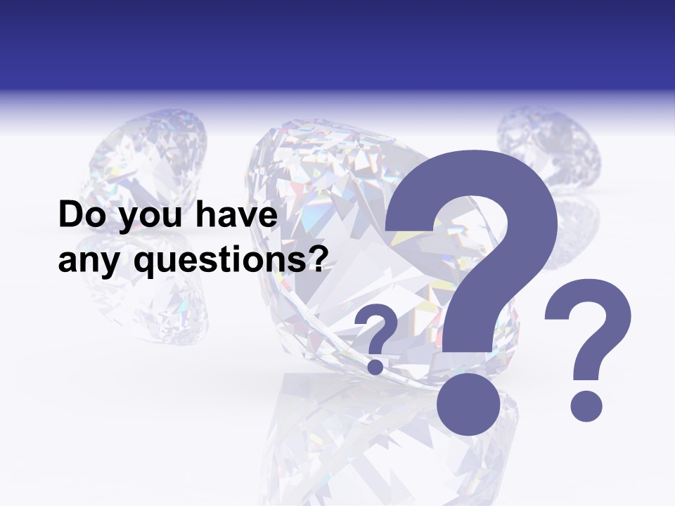 Luxury Colour Reflection PowerPoint Template