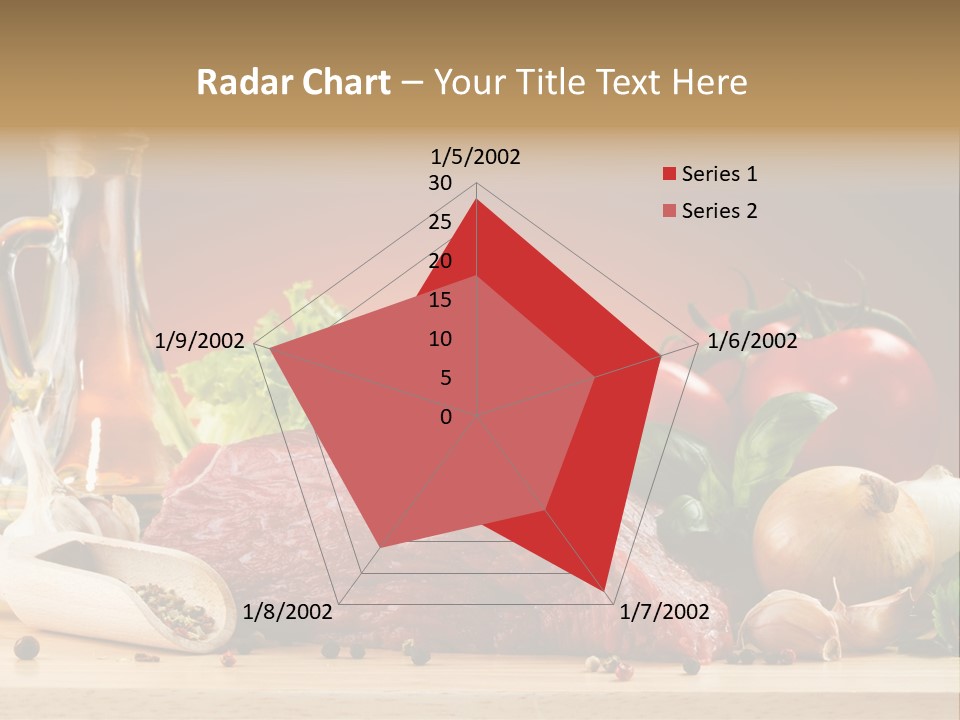 Veal Orange Dinner PowerPoint Template