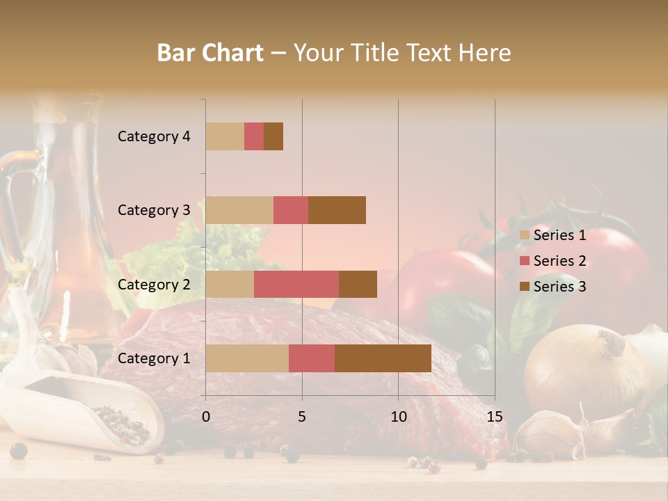 Veal Orange Dinner PowerPoint Template