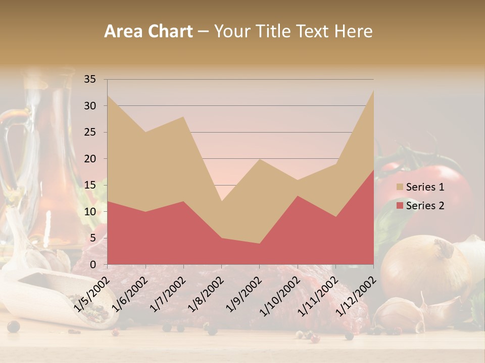 Veal Orange Dinner PowerPoint Template