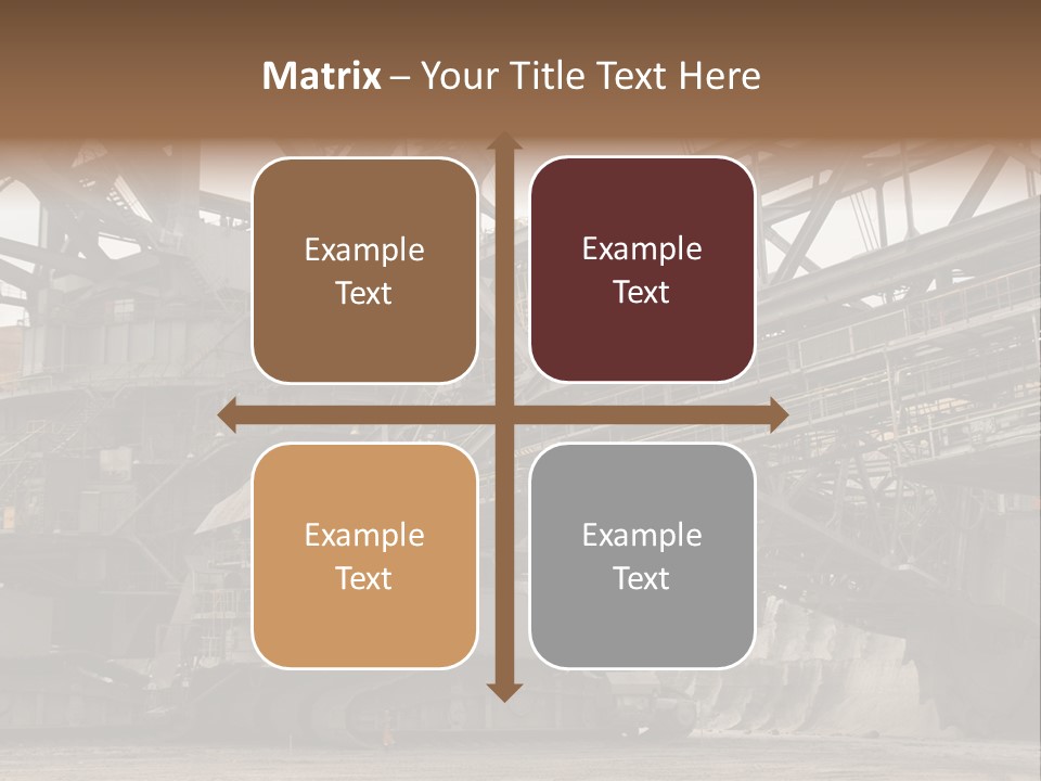 Energy Truck Industrial PowerPoint Template