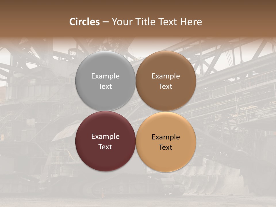 Energy Truck Industrial PowerPoint Template