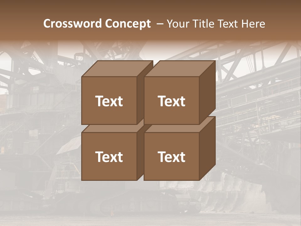 Energy Truck Industrial PowerPoint Template