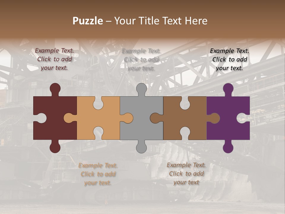 Energy Truck Industrial PowerPoint Template