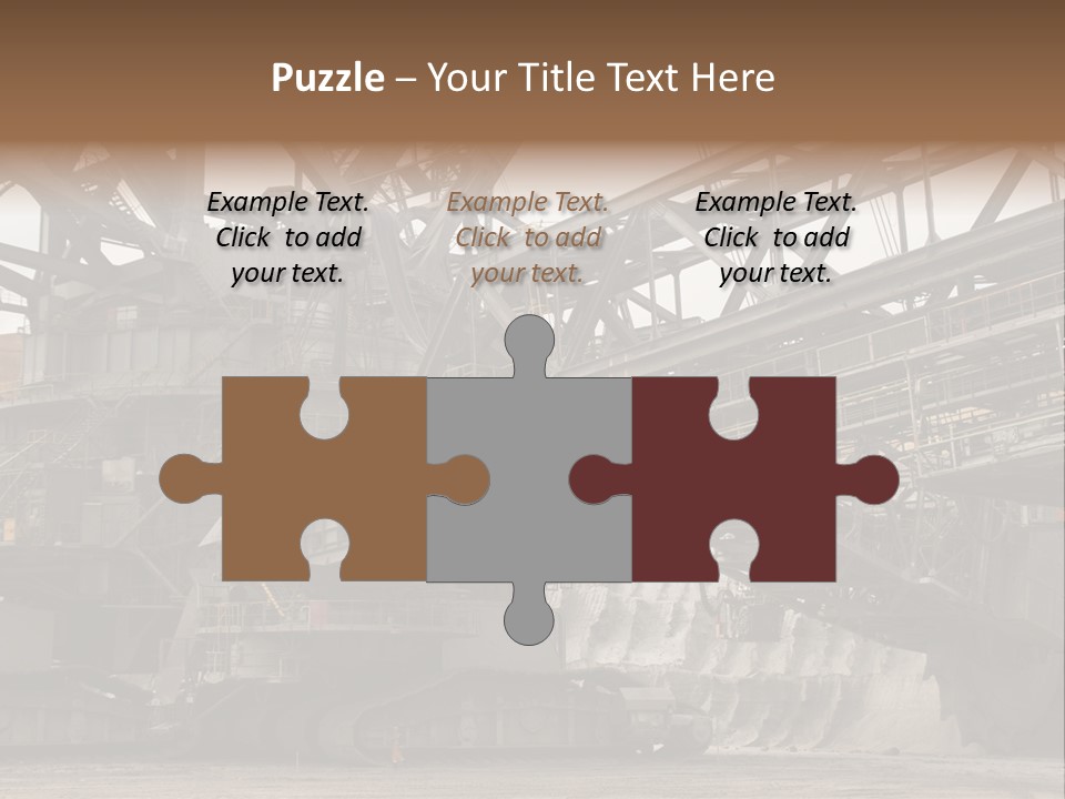 Energy Truck Industrial PowerPoint Template