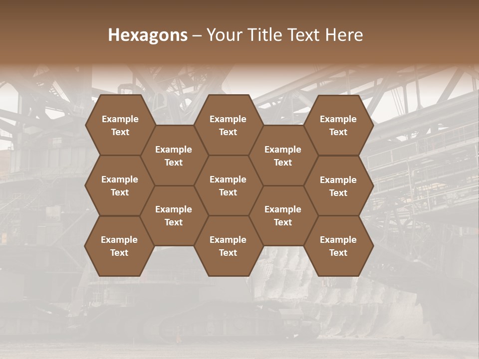 Energy Truck Industrial PowerPoint Template