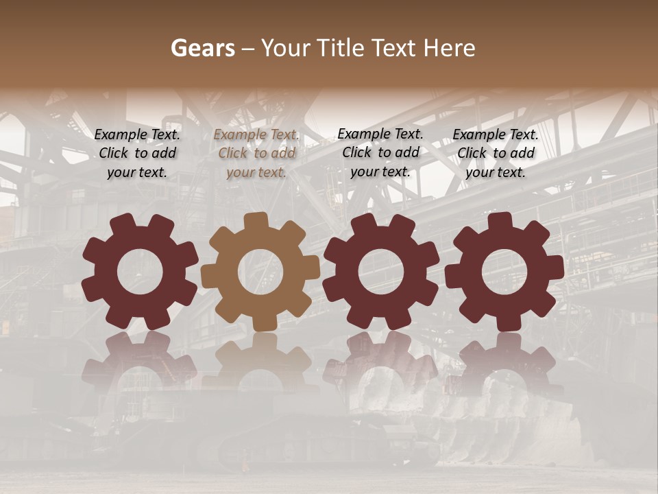 Energy Truck Industrial PowerPoint Template