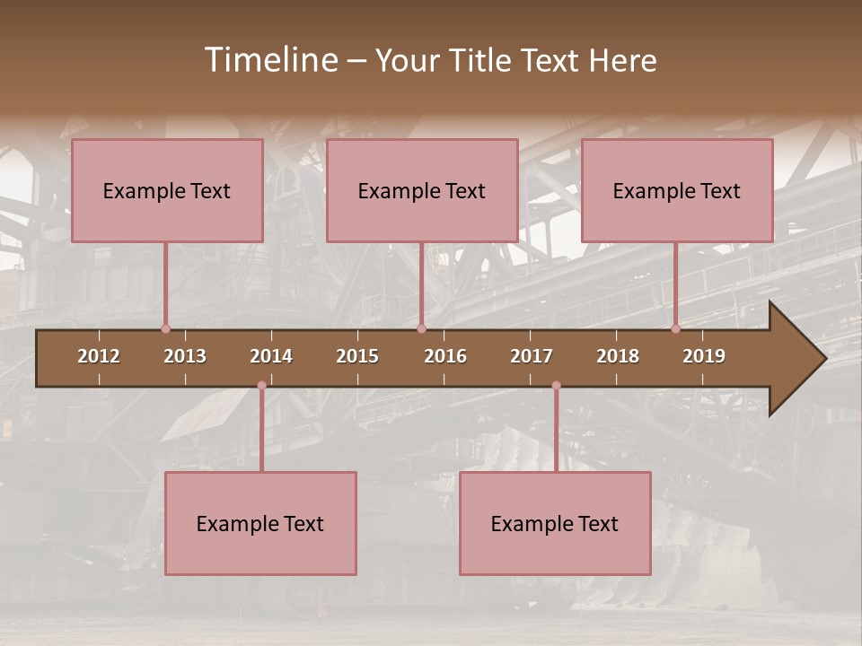 Energy Truck Industrial PowerPoint Template