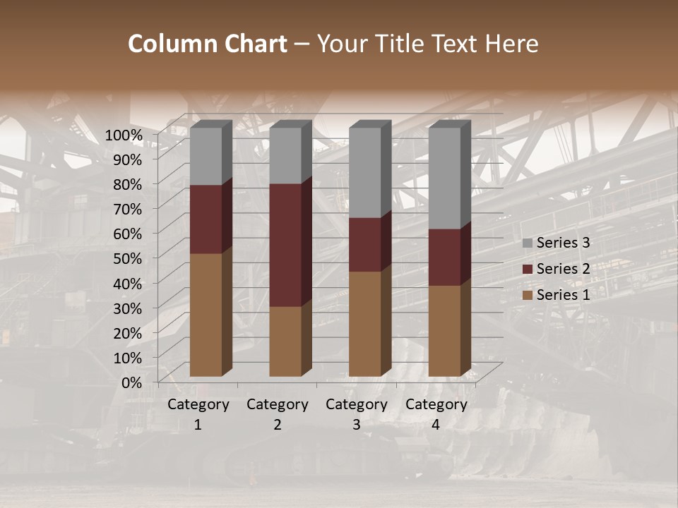 Energy Truck Industrial PowerPoint Template