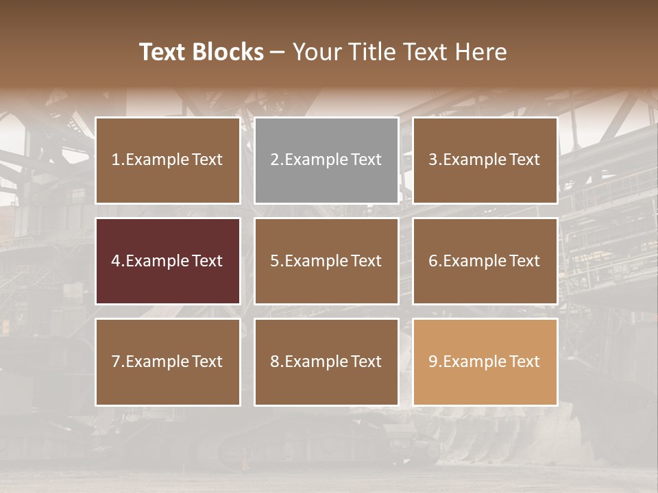 Energy Truck Industrial PowerPoint Template