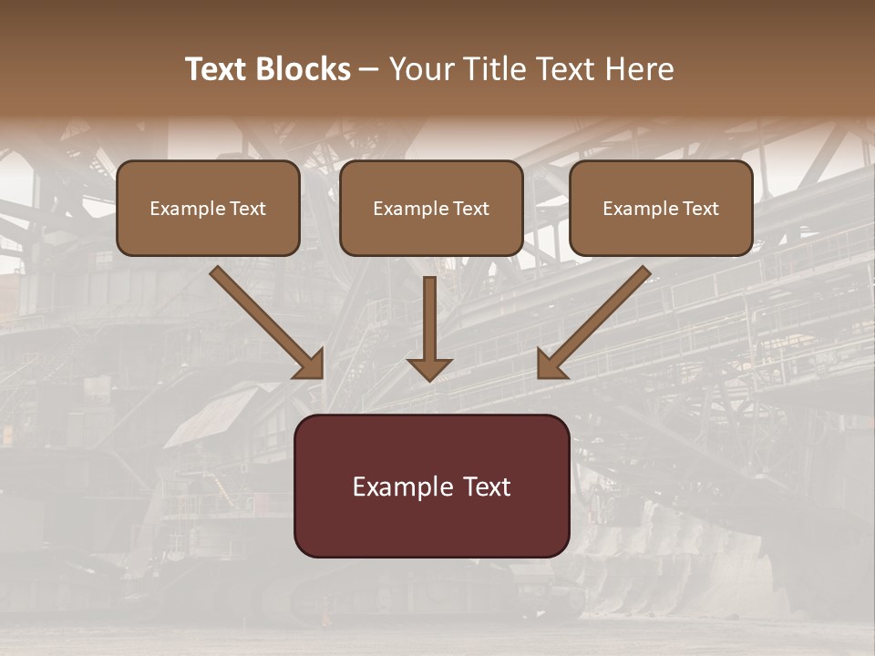 Energy Truck Industrial PowerPoint Template