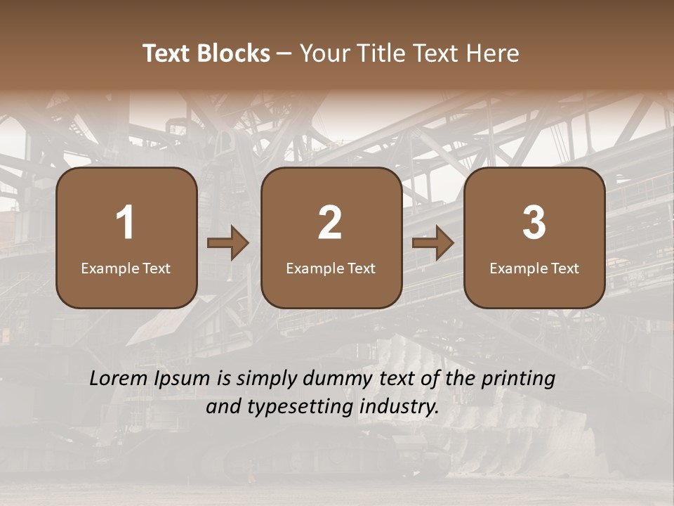 Energy Truck Industrial PowerPoint Template