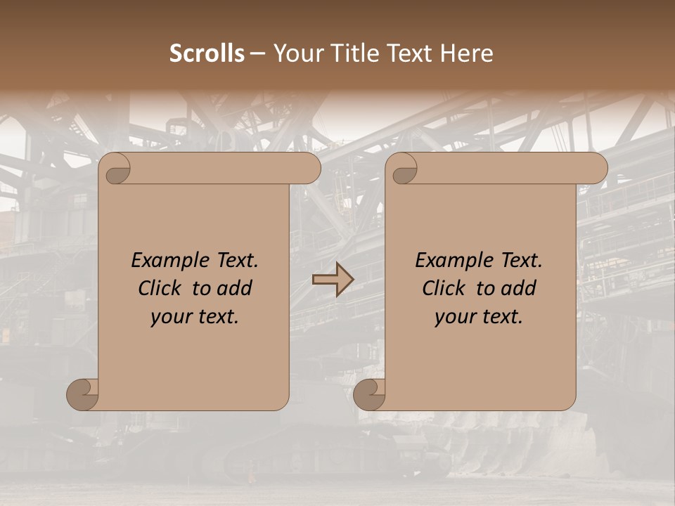 Energy Truck Industrial PowerPoint Template