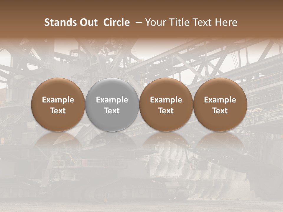 Energy Truck Industrial PowerPoint Template