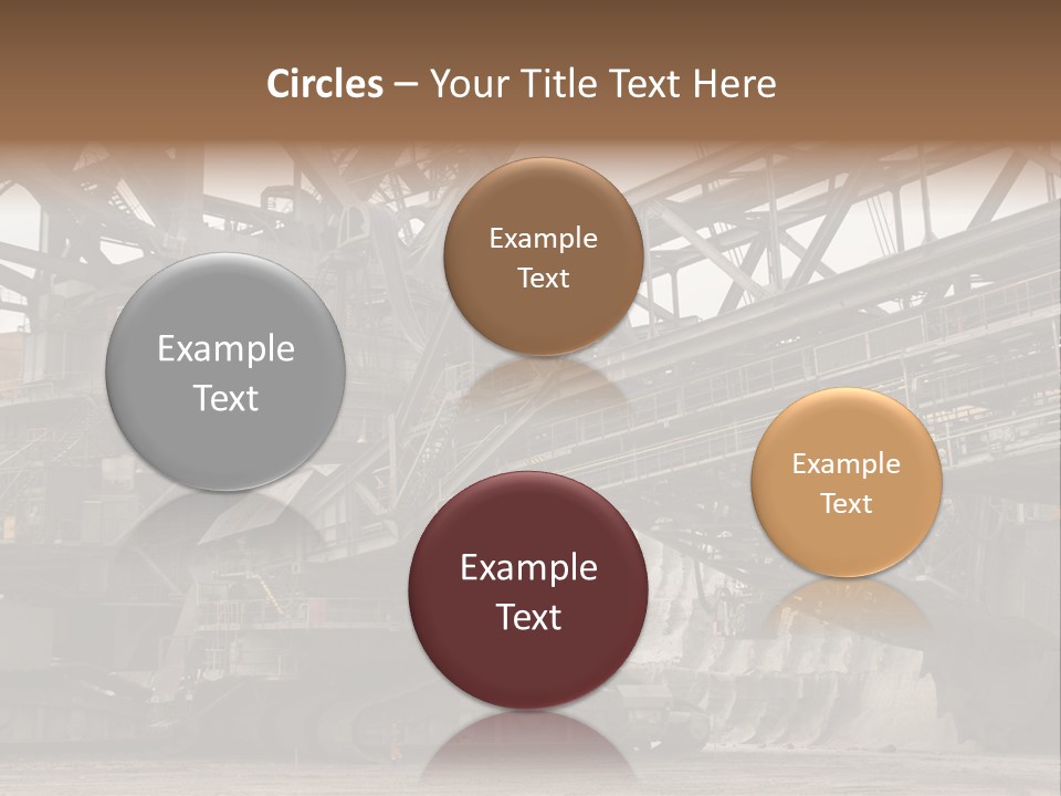 Energy Truck Industrial PowerPoint Template