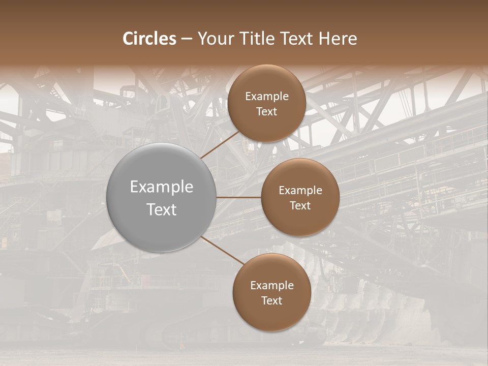 Energy Truck Industrial PowerPoint Template