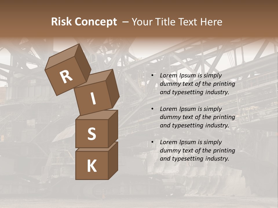 Energy Truck Industrial PowerPoint Template