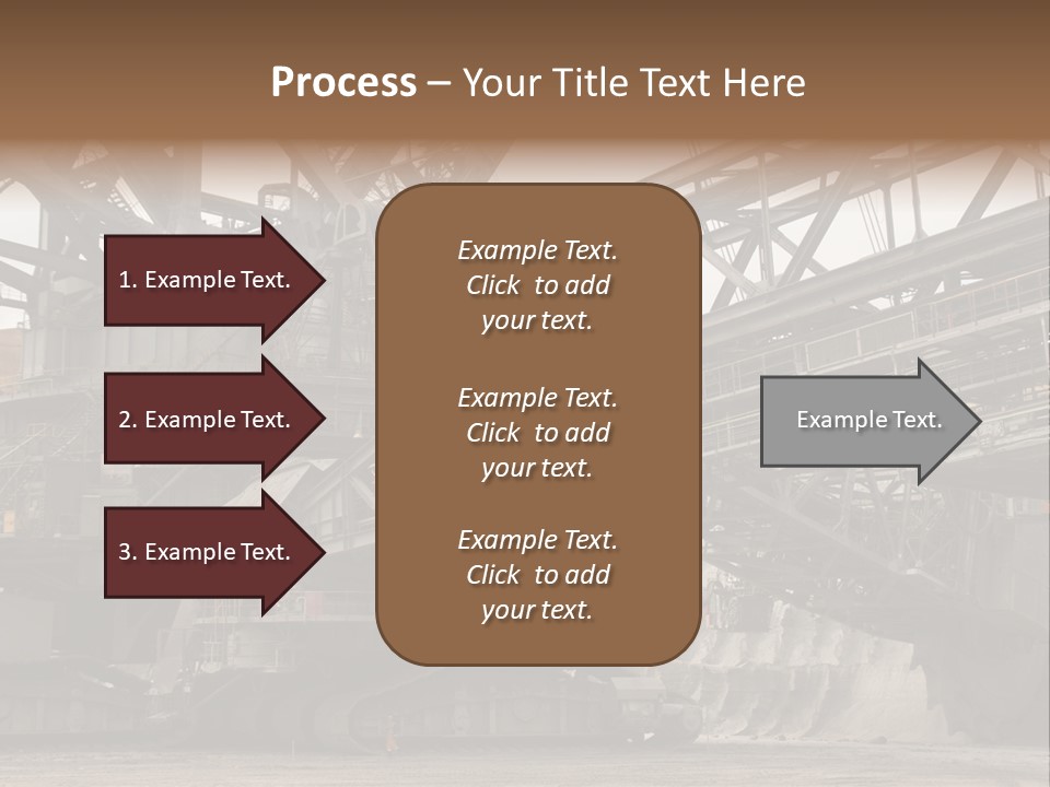 Energy Truck Industrial PowerPoint Template