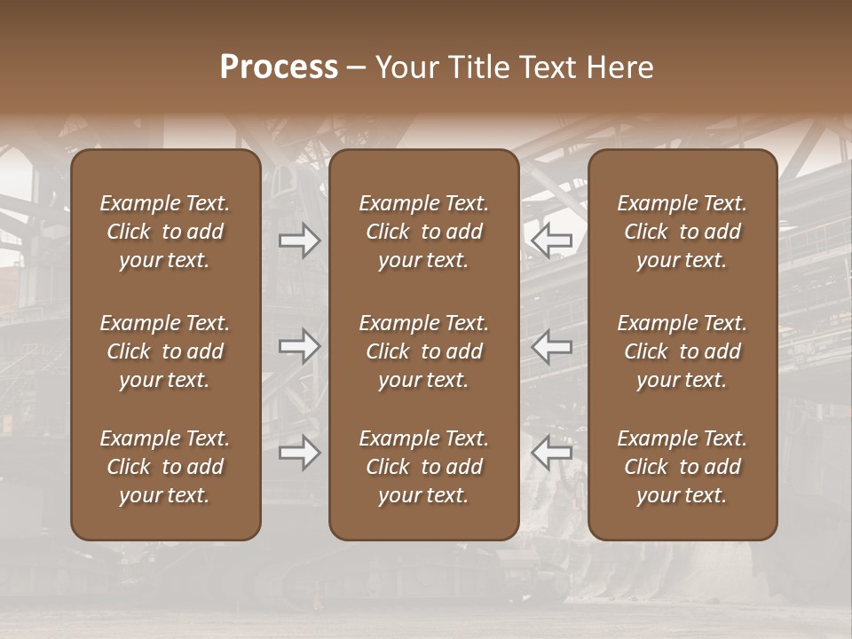 Energy Truck Industrial PowerPoint Template