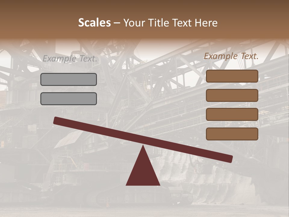 Energy Truck Industrial PowerPoint Template