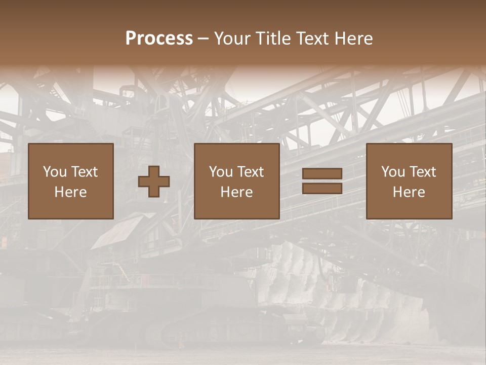 Energy Truck Industrial PowerPoint Template