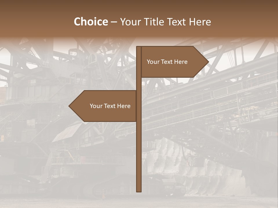 Energy Truck Industrial PowerPoint Template