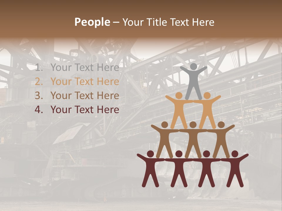 Energy Truck Industrial PowerPoint Template