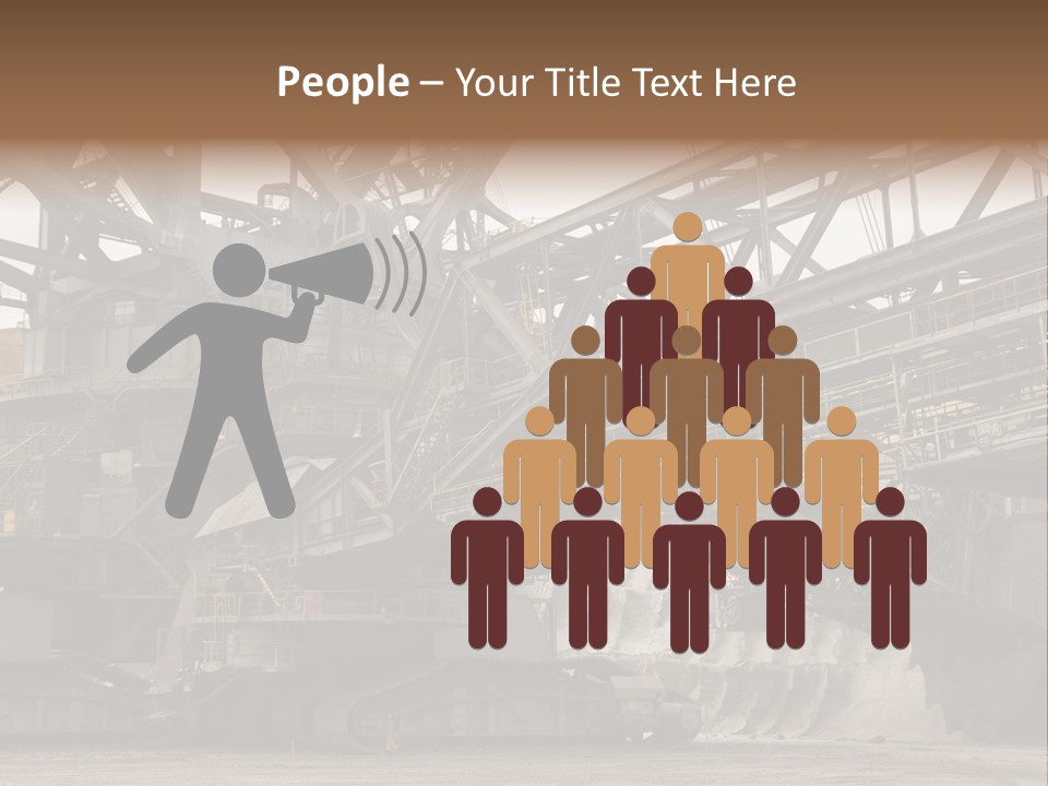 Energy Truck Industrial PowerPoint Template