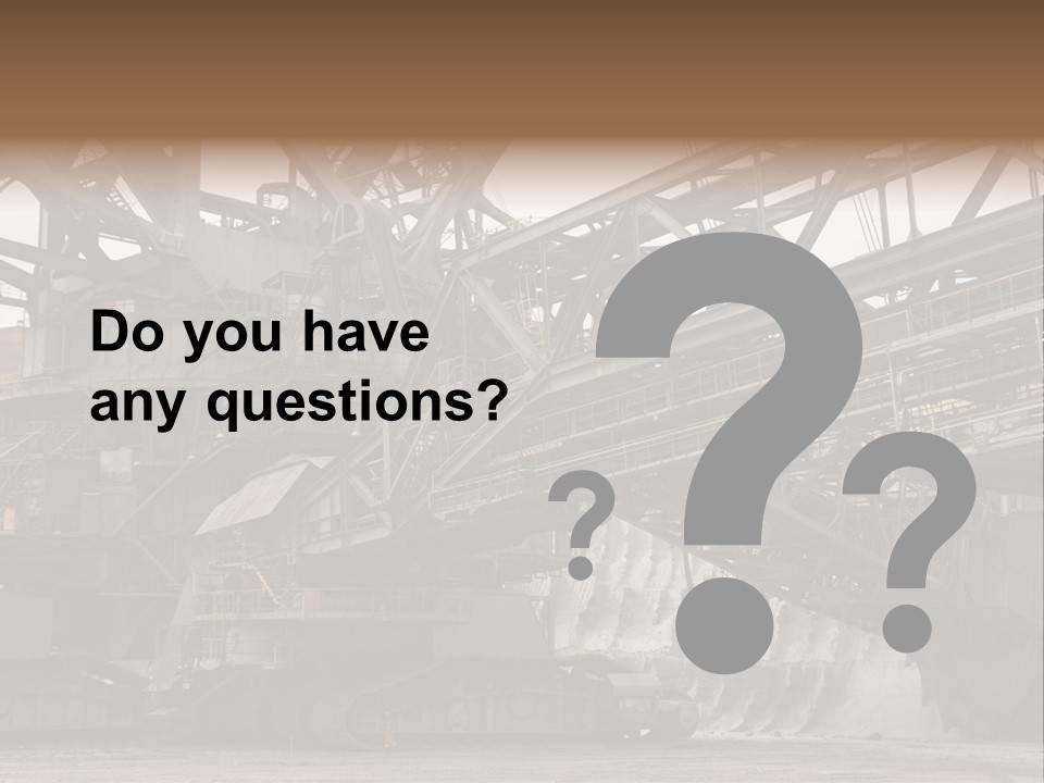 Energy Truck Industrial PowerPoint Template