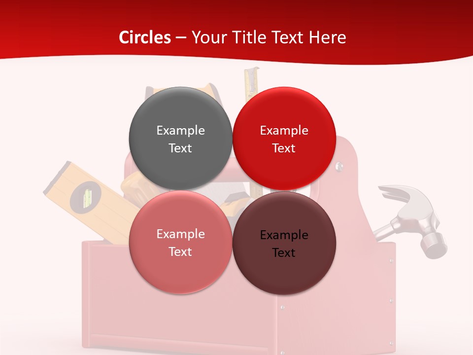 Screwdriver Toolbox Tape PowerPoint Template