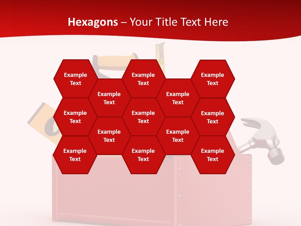 Screwdriver Toolbox Tape PowerPoint Template