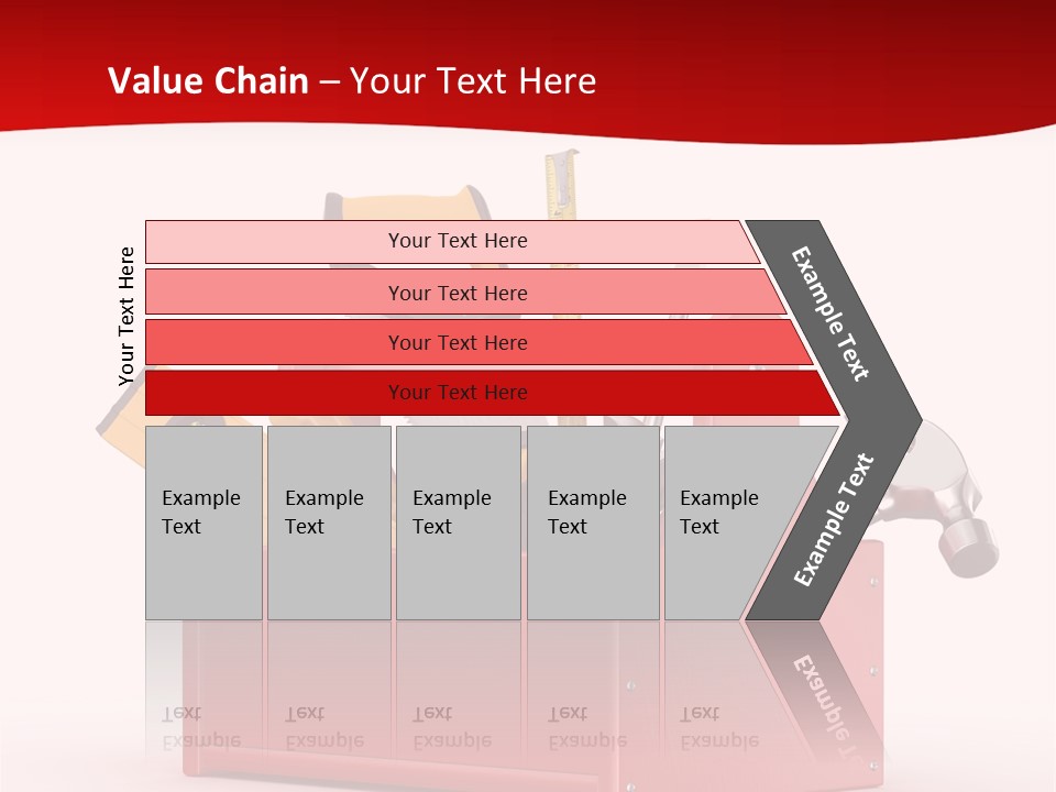 Screwdriver Toolbox Tape PowerPoint Template