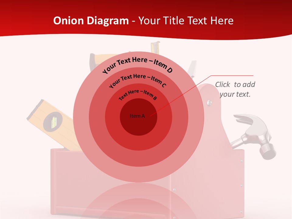 Screwdriver Toolbox Tape PowerPoint Template