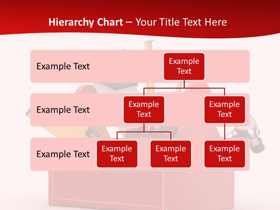 Screwdriver Toolbox Tape PowerPoint Template