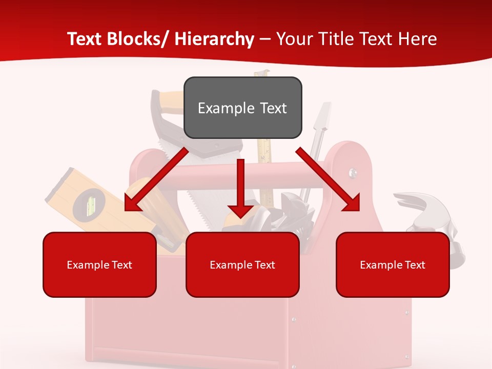 Screwdriver Toolbox Tape PowerPoint Template
