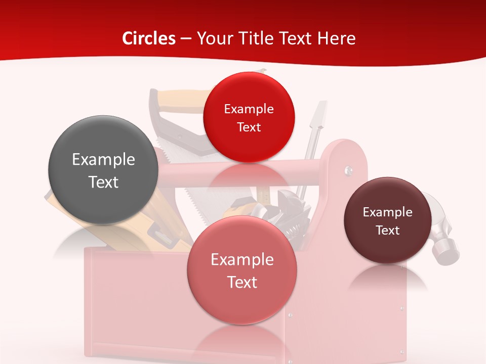 Screwdriver Toolbox Tape PowerPoint Template
