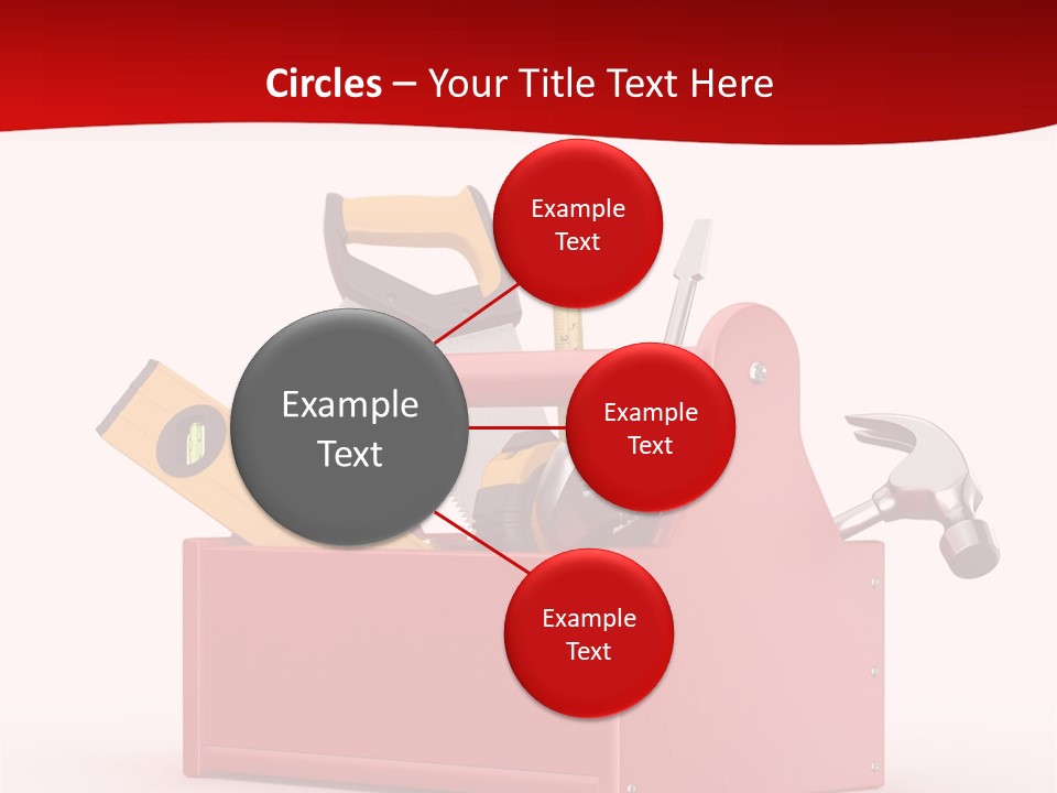 Screwdriver Toolbox Tape PowerPoint Template