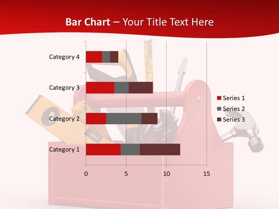 Screwdriver Toolbox Tape PowerPoint Template