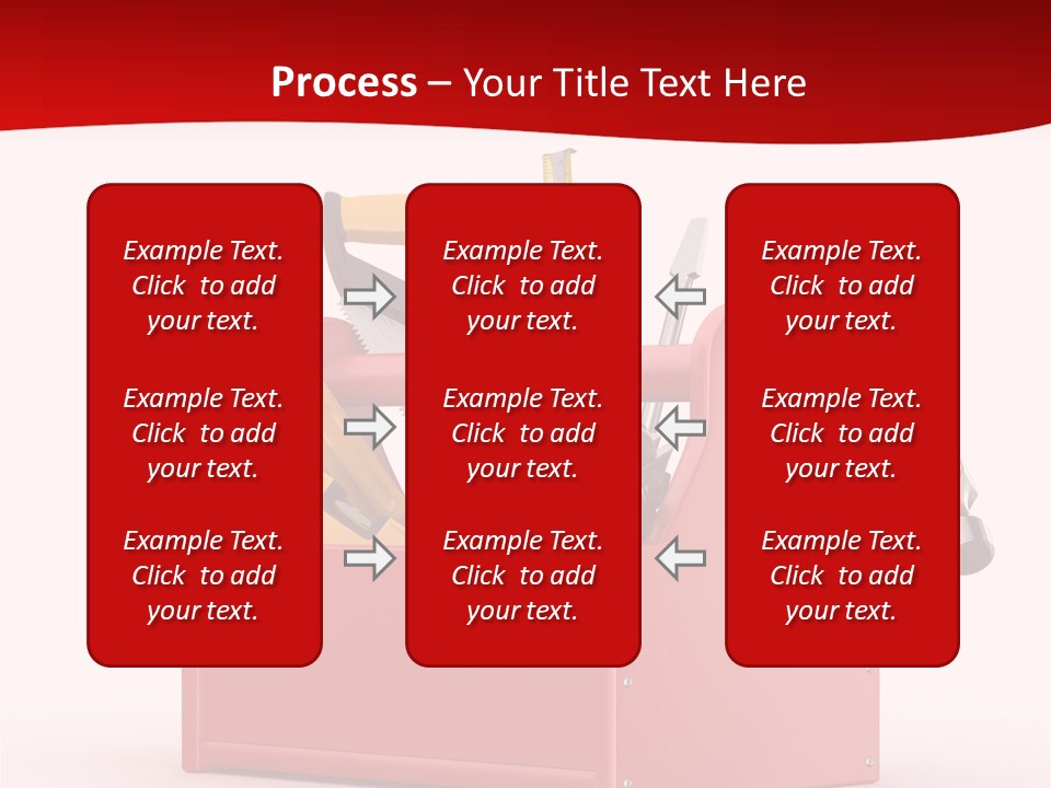 Screwdriver Toolbox Tape PowerPoint Template
