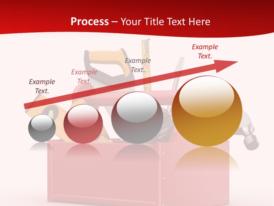 Screwdriver Toolbox Tape PowerPoint Template