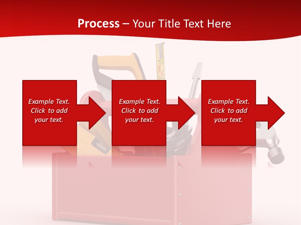 Screwdriver Toolbox Tape PowerPoint Template