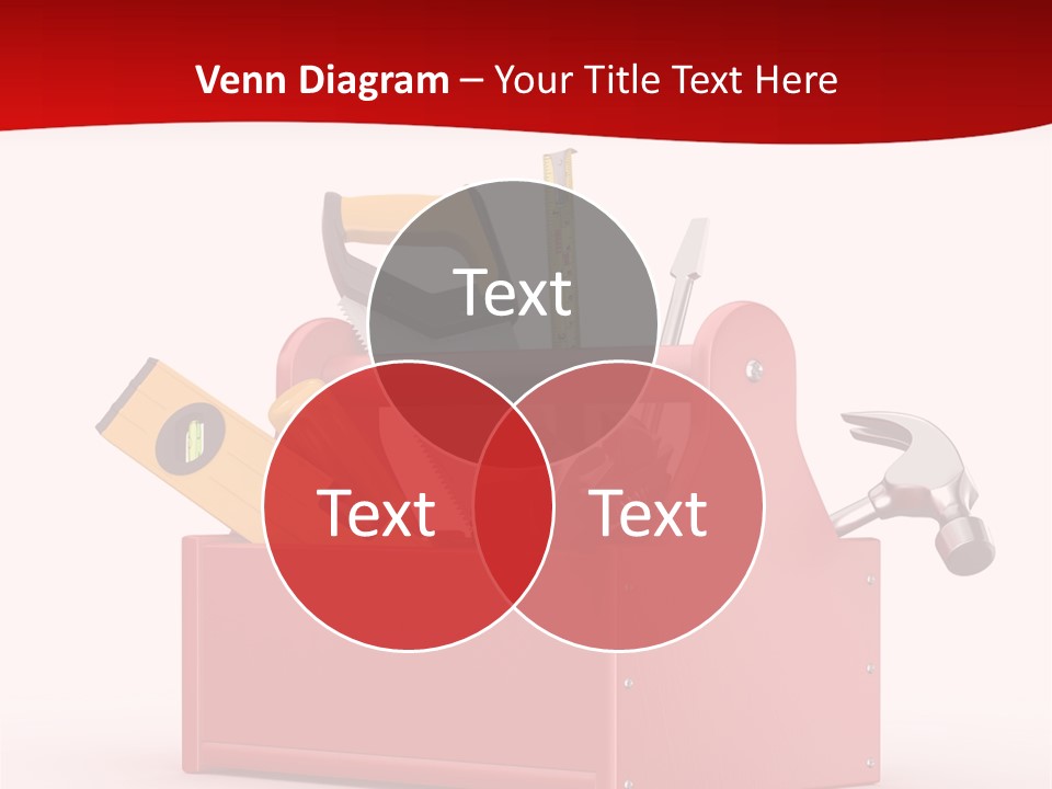 Screwdriver Toolbox Tape PowerPoint Template