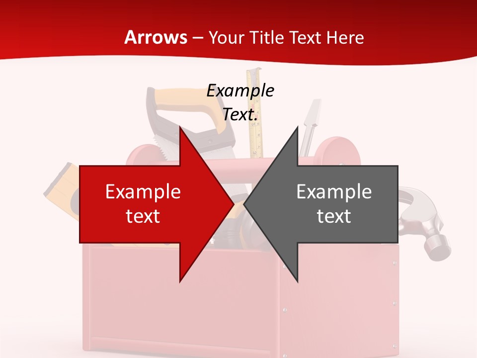Screwdriver Toolbox Tape PowerPoint Template