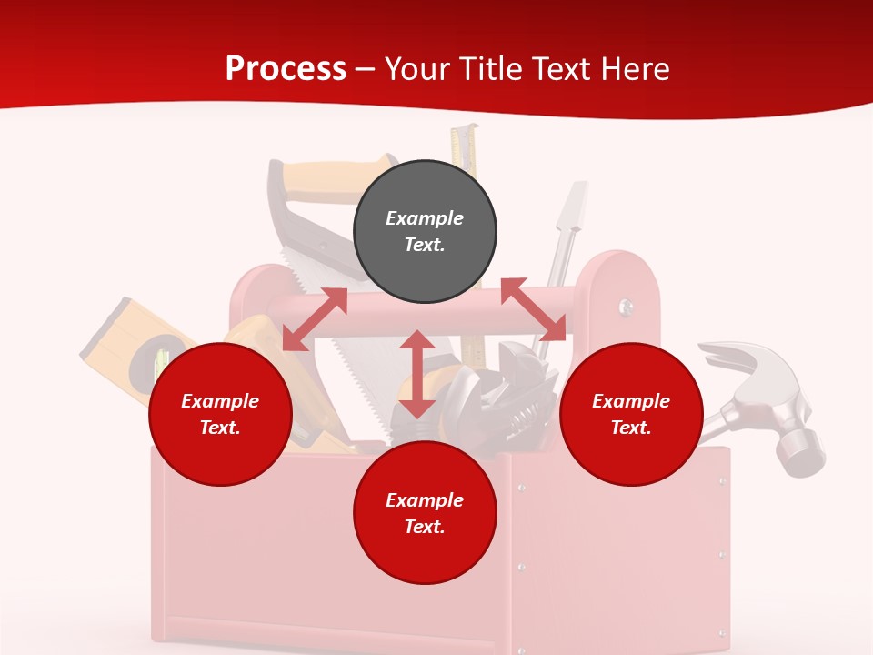 Screwdriver Toolbox Tape PowerPoint Template