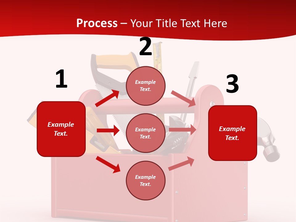 Screwdriver Toolbox Tape PowerPoint Template