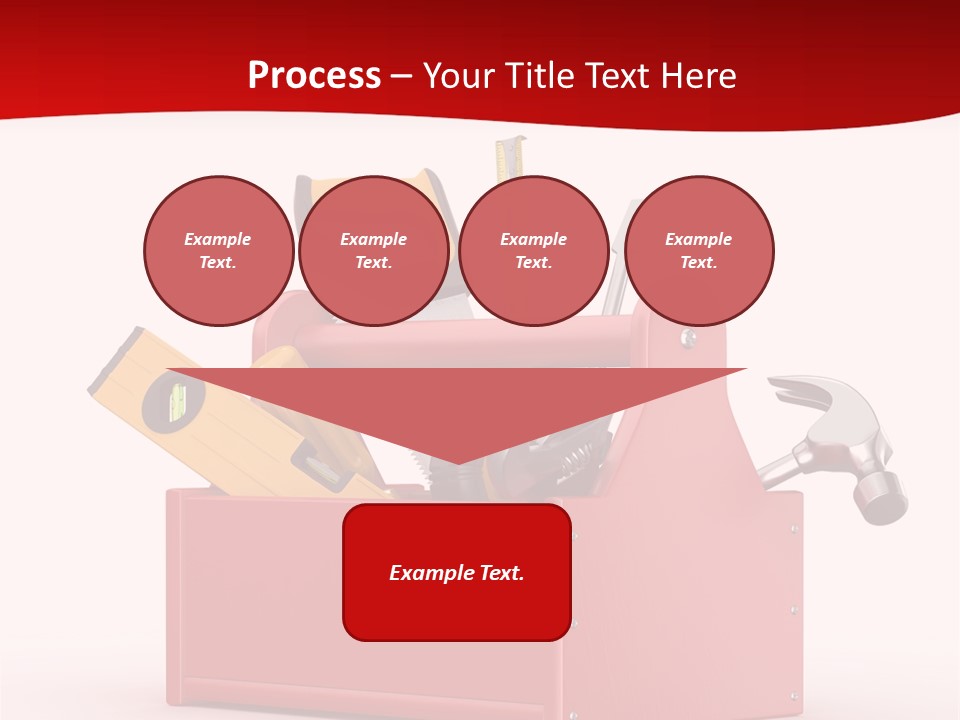 Screwdriver Toolbox Tape PowerPoint Template