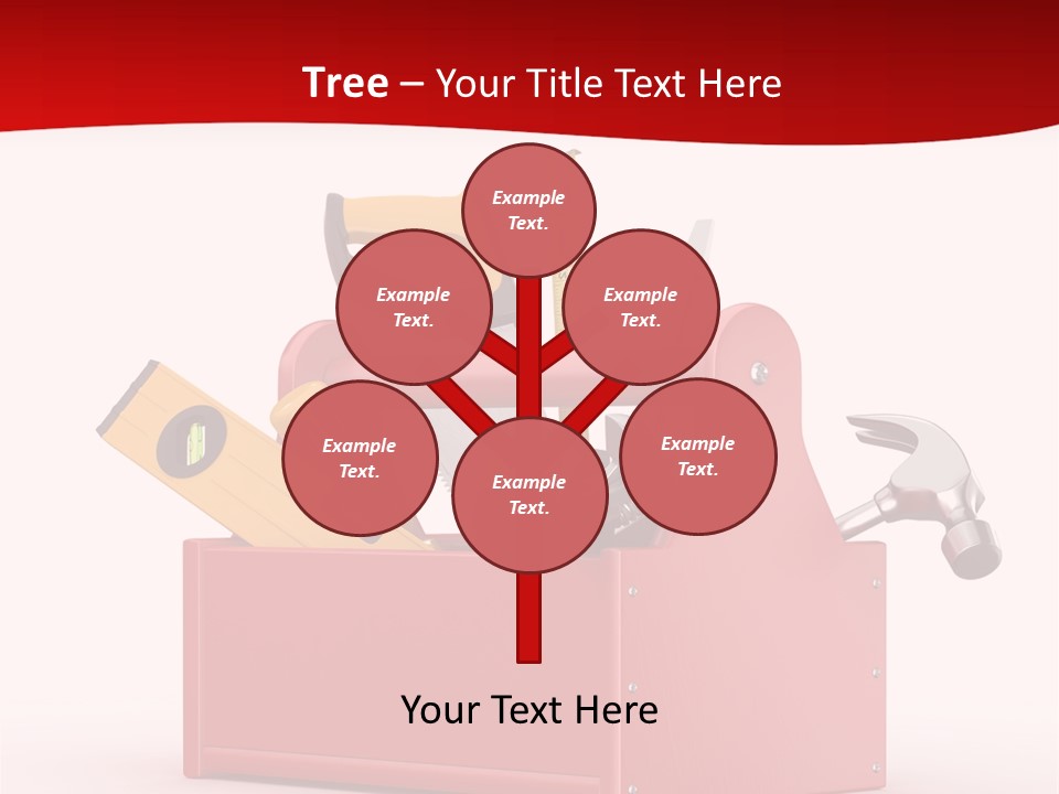 Screwdriver Toolbox Tape PowerPoint Template