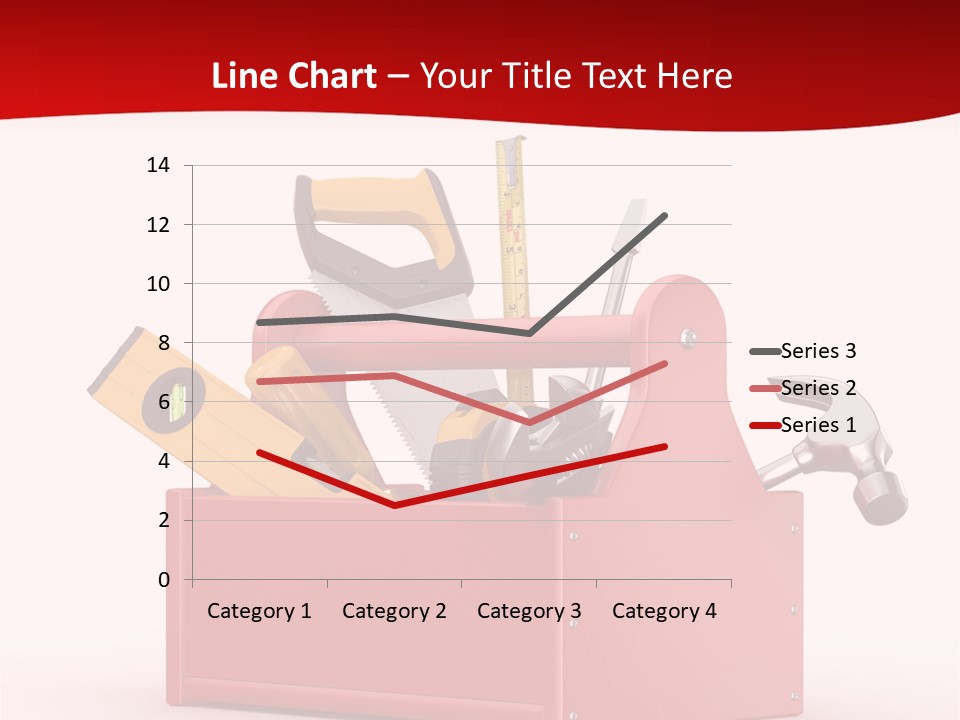 Screwdriver Toolbox Tape PowerPoint Template