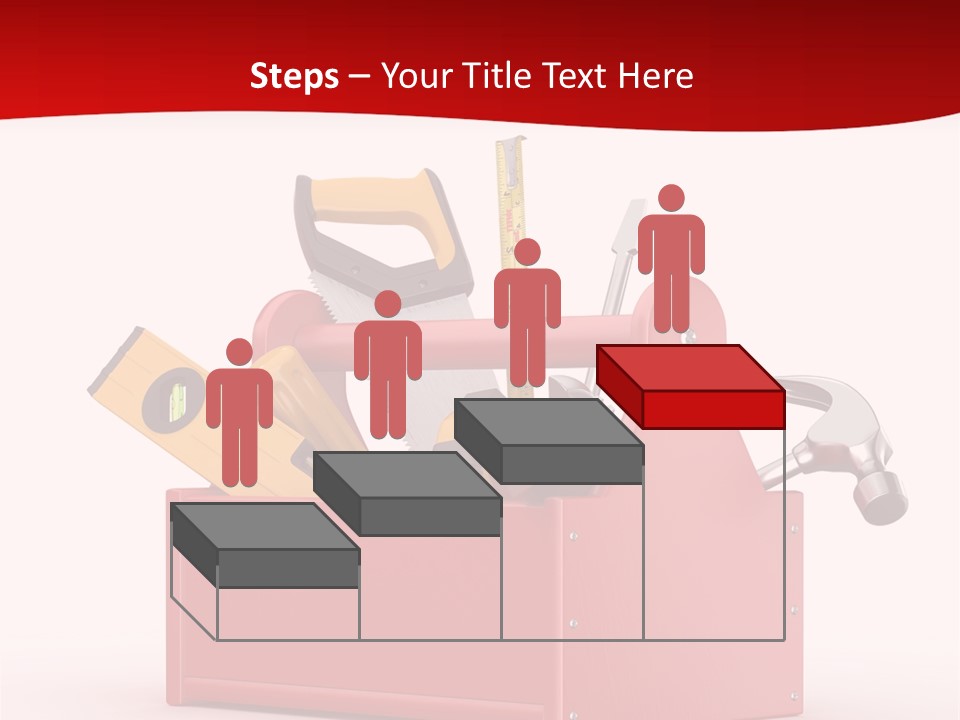 Screwdriver Toolbox Tape PowerPoint Template